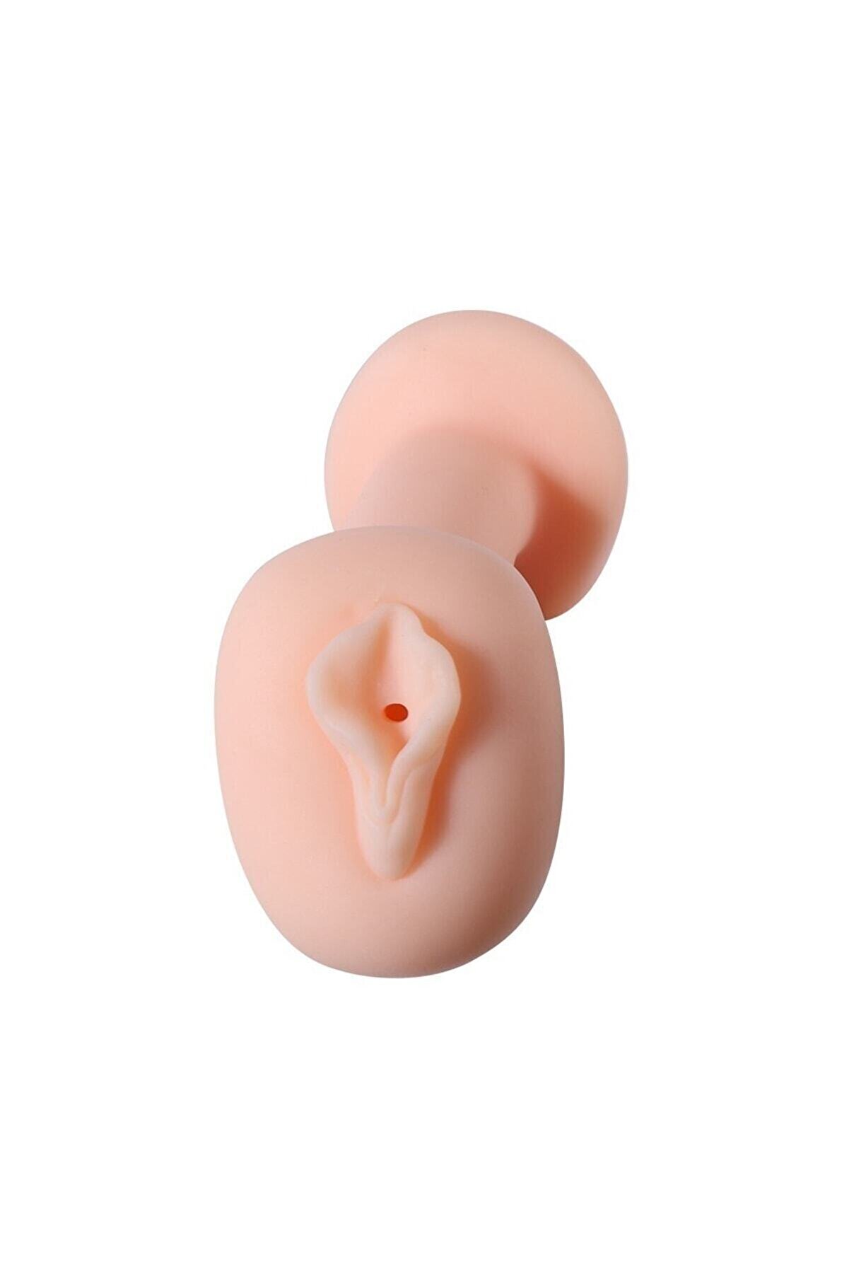 Erox Reali̇sti̇k 15.5 Cm Mast&uuml;rbat&ouml;r Şi̇şme Manken Suni̇ Vaji̇na