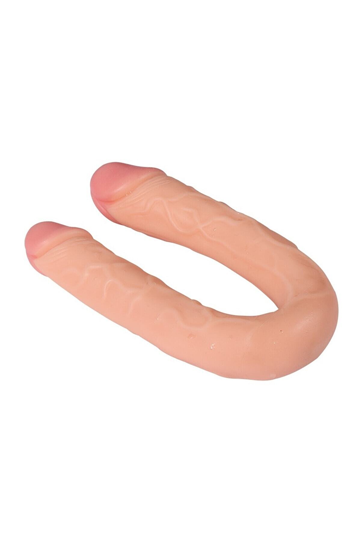 Meyrabest Blake U-Shape Ger&ccedil;ek&ccedil;i̇ &Ccedil;i̇ft Başlı Reali̇sti̇k Peni̇s