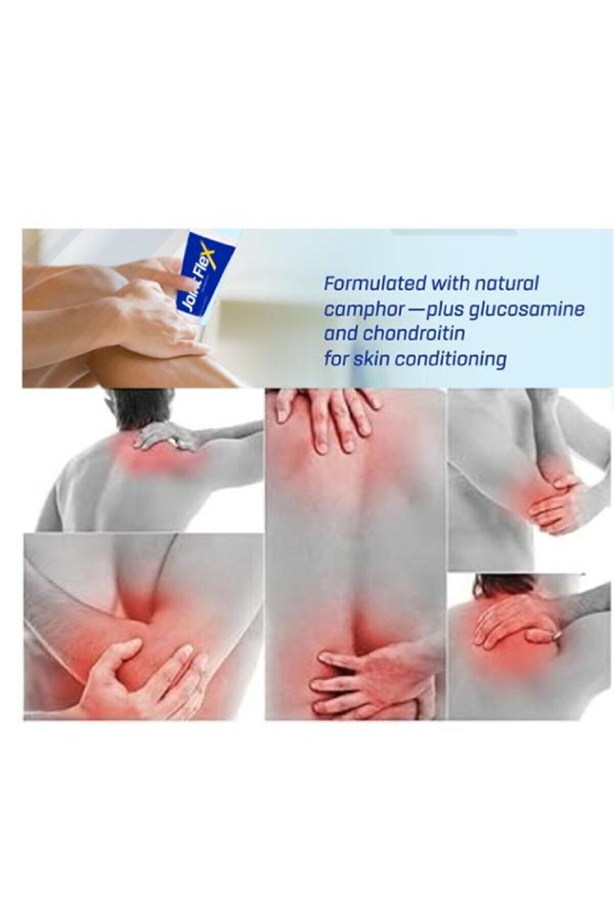 Joi̇nt Flex Eklemleri̇ni̇zi̇n Kaslarınızın Ağr.ı Masaj Ve Bakım Kremi̇ 75 Ml X 2 Adet