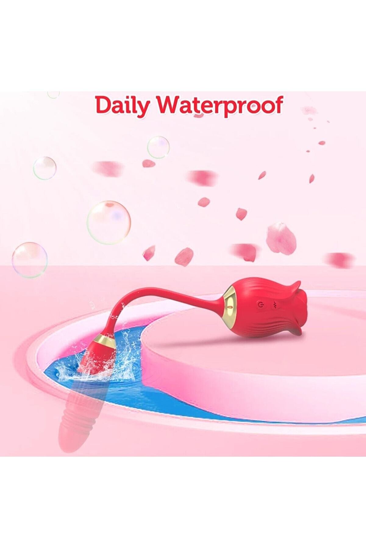 Erox &Ccedil;i̇ft U&ccedil;lu Rose Vi̇brat&ouml;r