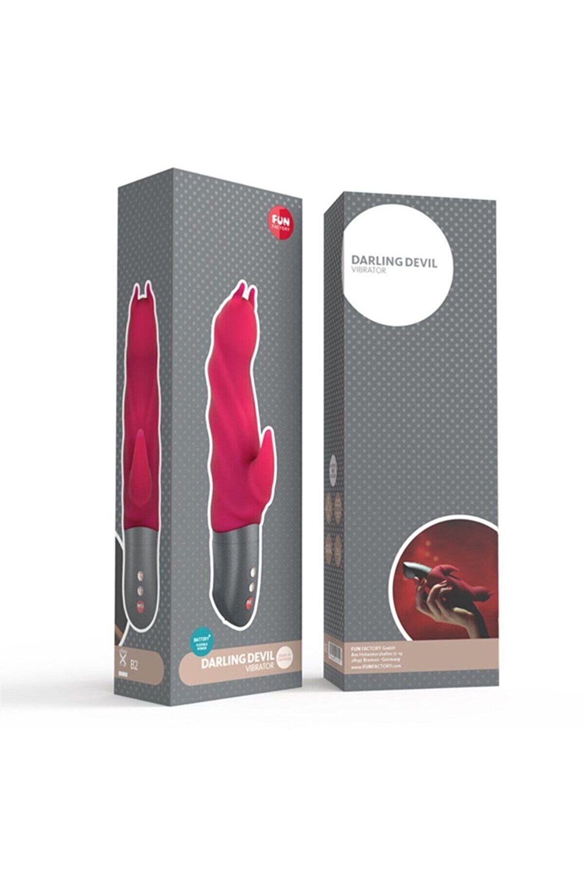 Erox Darli̇ng Devi̇l Rabbi̇t Vi̇brat&ouml;r Raspberry