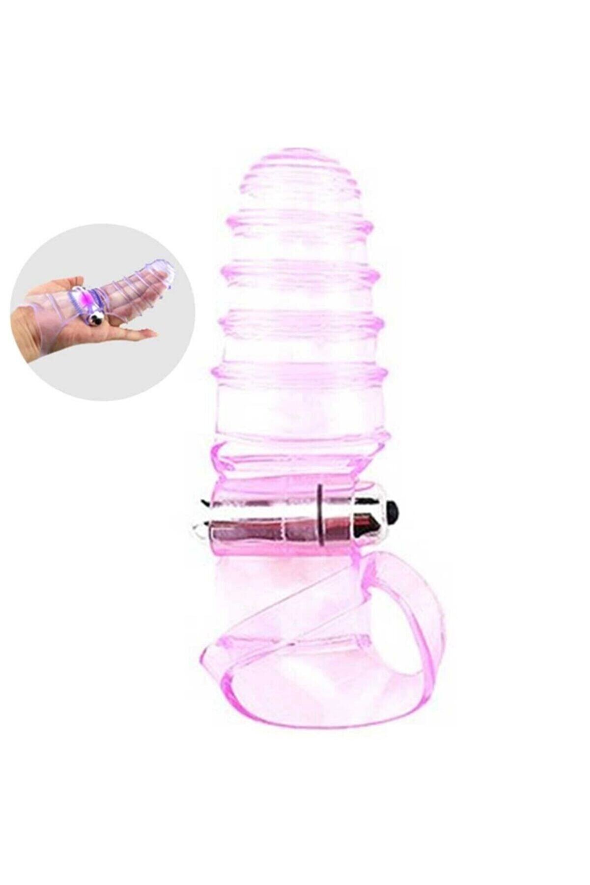 Erox Mi̇ni̇ Fi̇nger Ti̇treşi̇mli̇ Parmak Vi̇brat&ouml;r Pembe