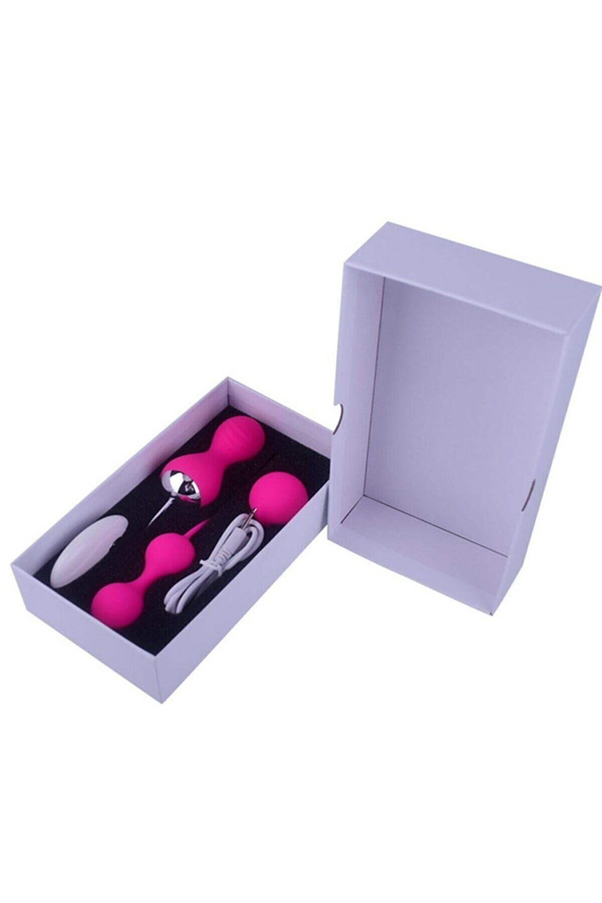 Erox Uzaktan Kumandalı Kegel Egzersi̇z Set Vi̇brat&ouml;r Pi̇nk