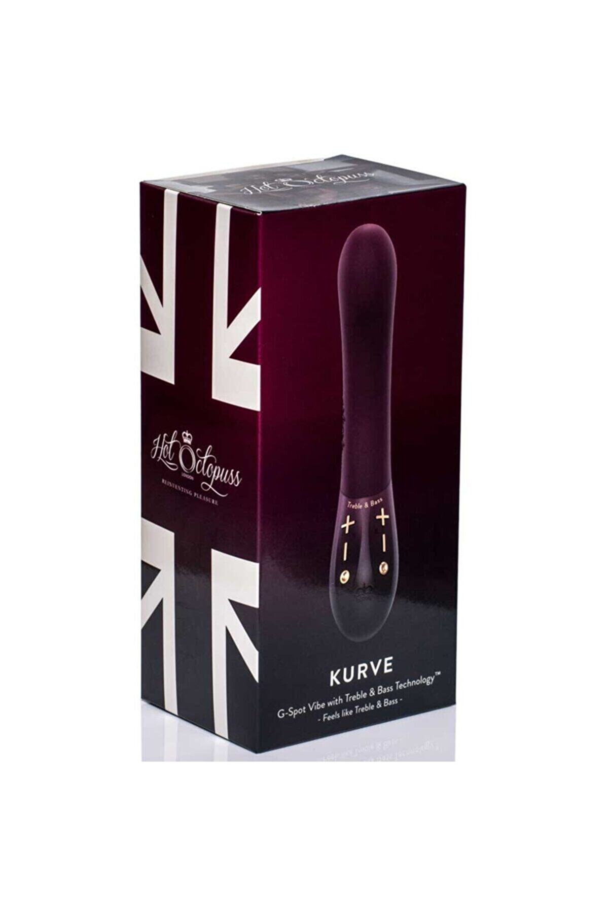 Hot Octopuss Kurve 5 Mod Usb Şarjlı Ekstra G&uuml;&ccedil;l&uuml; G-Spot Vi̇brat&ouml;r