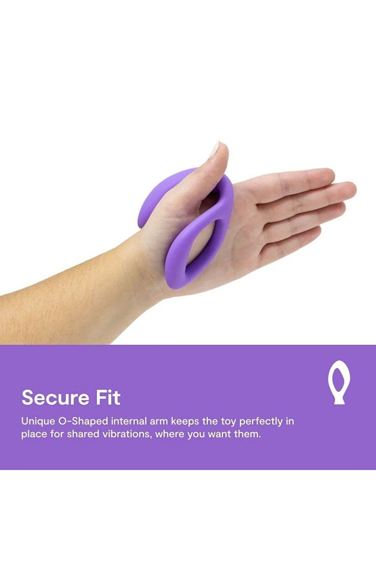 Erox We Vi̇be Sync O Li̇ght Purple App Kontroll&uuml; Gi̇yi̇lebi̇li̇r &Ccedil;i̇ftlere &Ouml;zel Vi̇brat&ouml;r