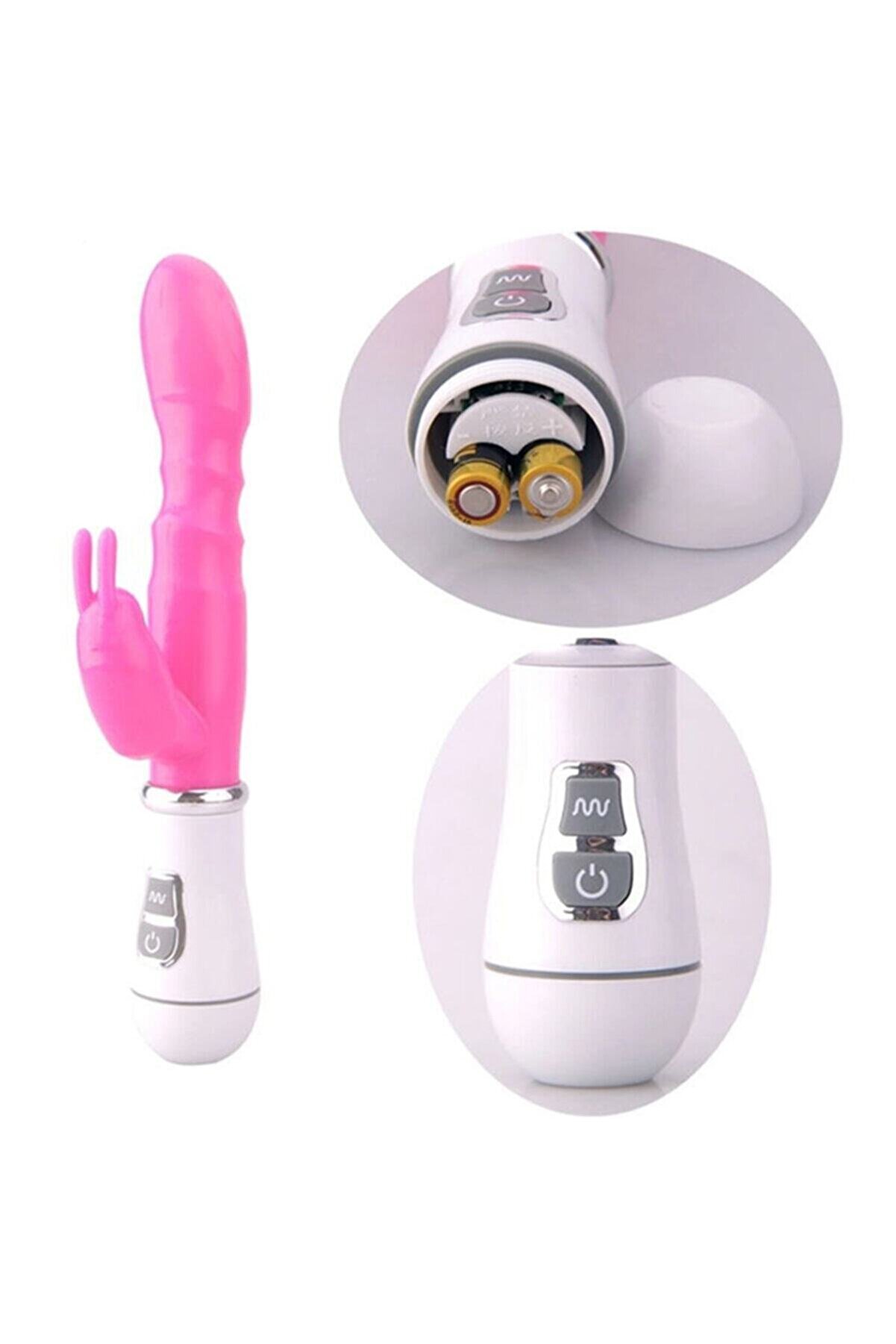 Erox G- 12 Mod Kli̇tori̇s Uyarıcı Rabbi̇tli̇ Vi̇brat&ouml;r Pembe