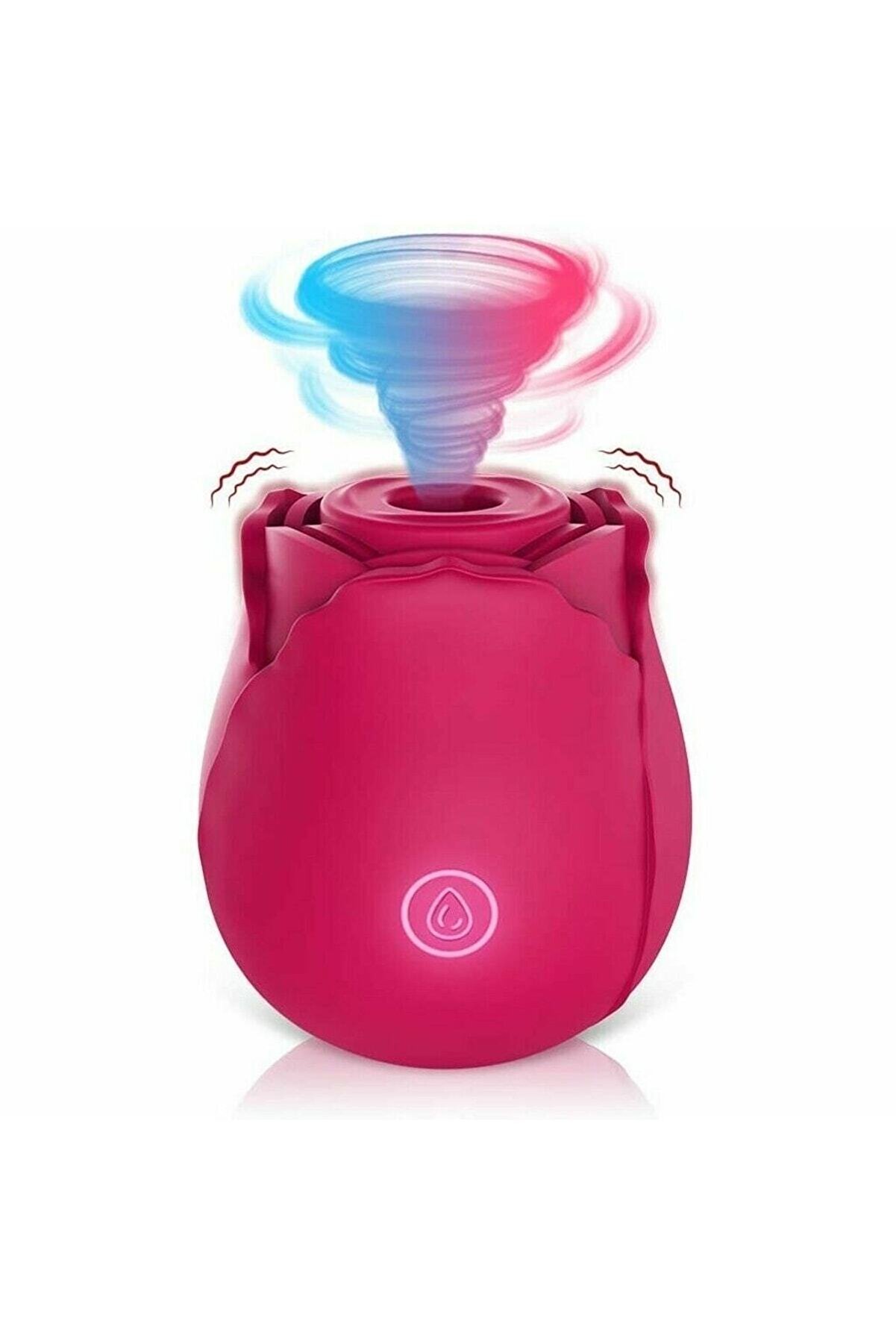 Erox Rose Emi̇ş G&uuml;&ccedil;l&uuml; G&uuml;l Vi̇brat&ouml;r