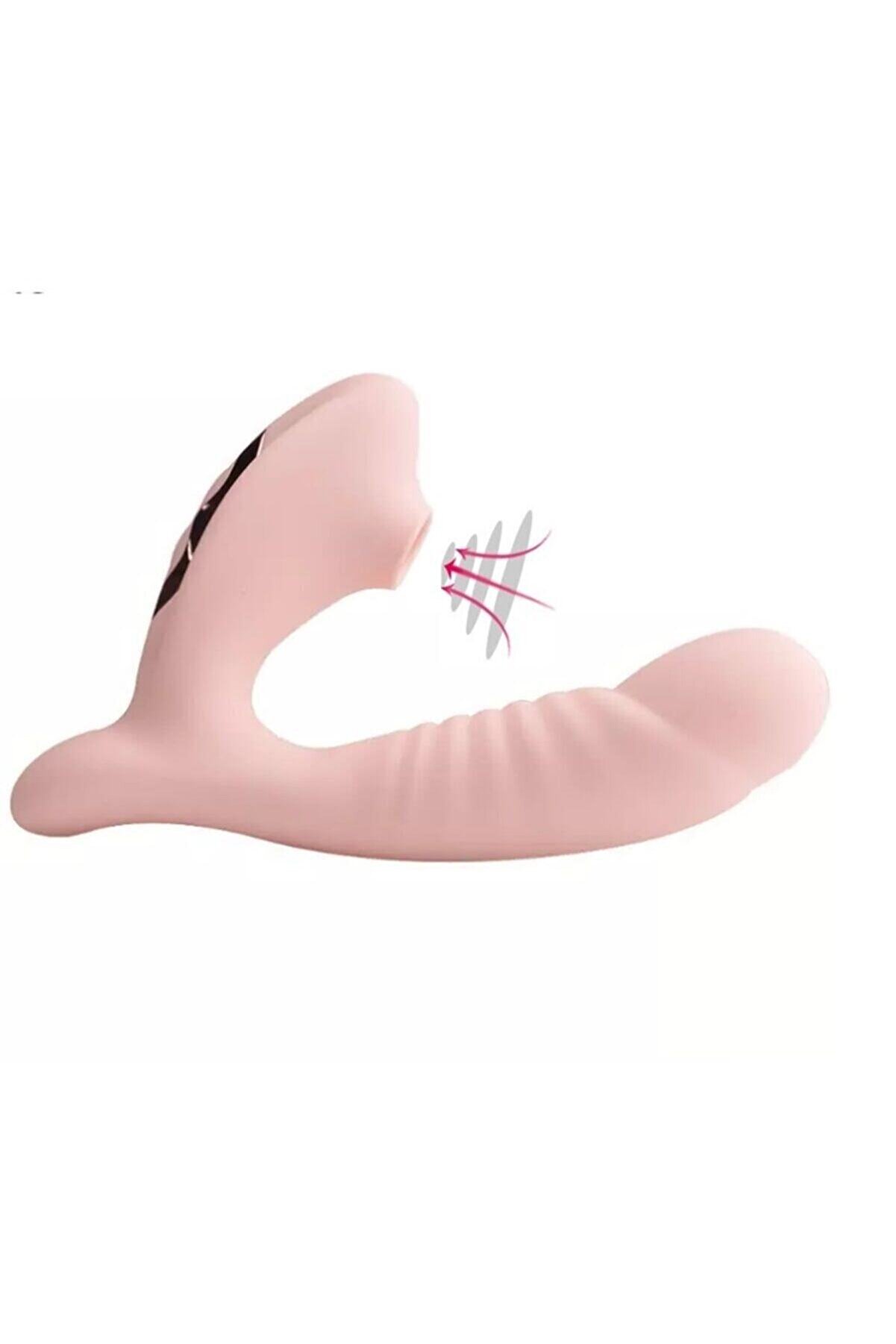 Erox Emi̇ş G&uuml;&ccedil;l&uuml; Ve Kli̇toral G-Spot Vi̇brat&ouml;r Pi̇nk