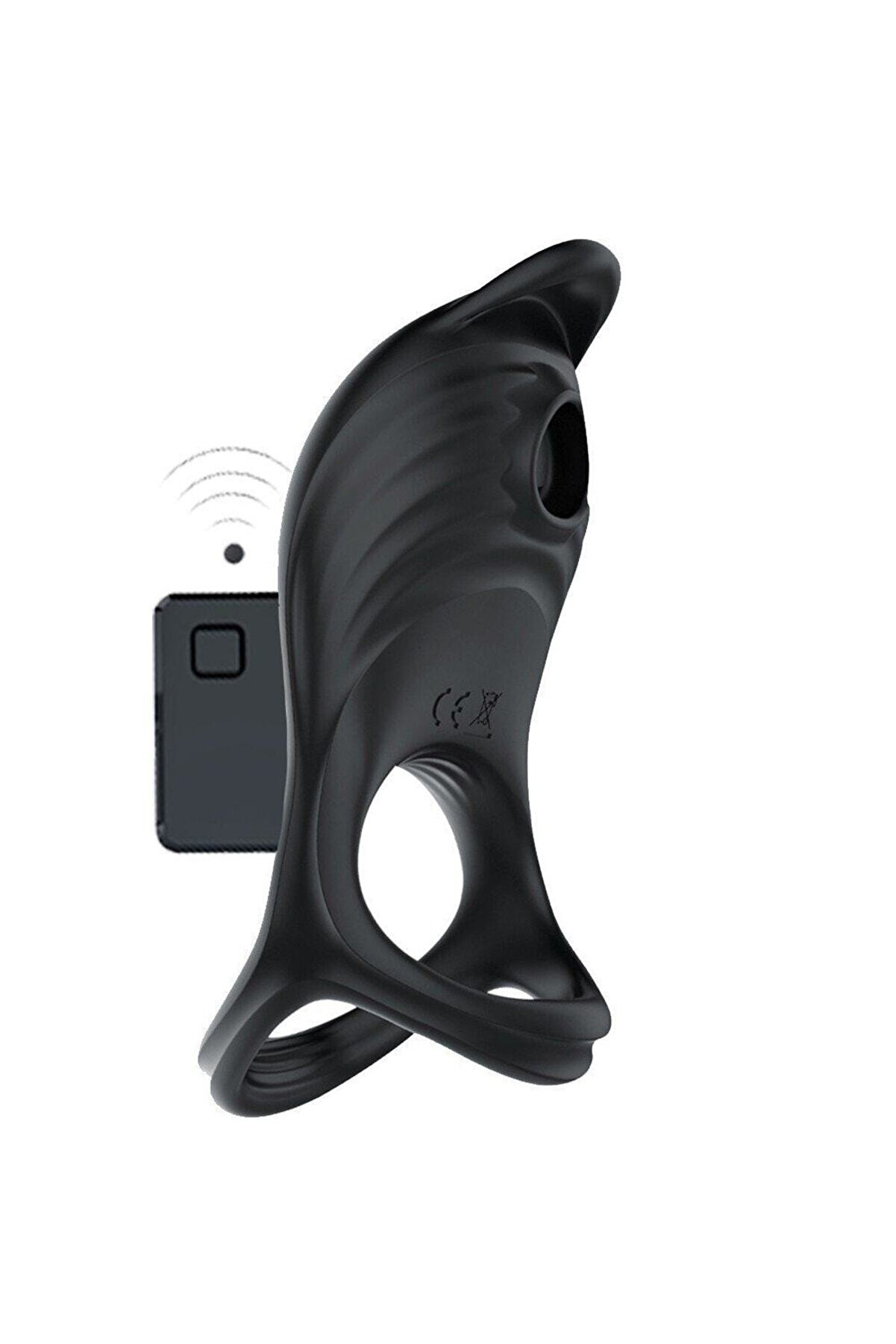 Erox Uzaktan Kumandalı Emi̇ş G&uuml;&ccedil;l&uuml; Peni̇s Halkası Vi̇brat&ouml;r