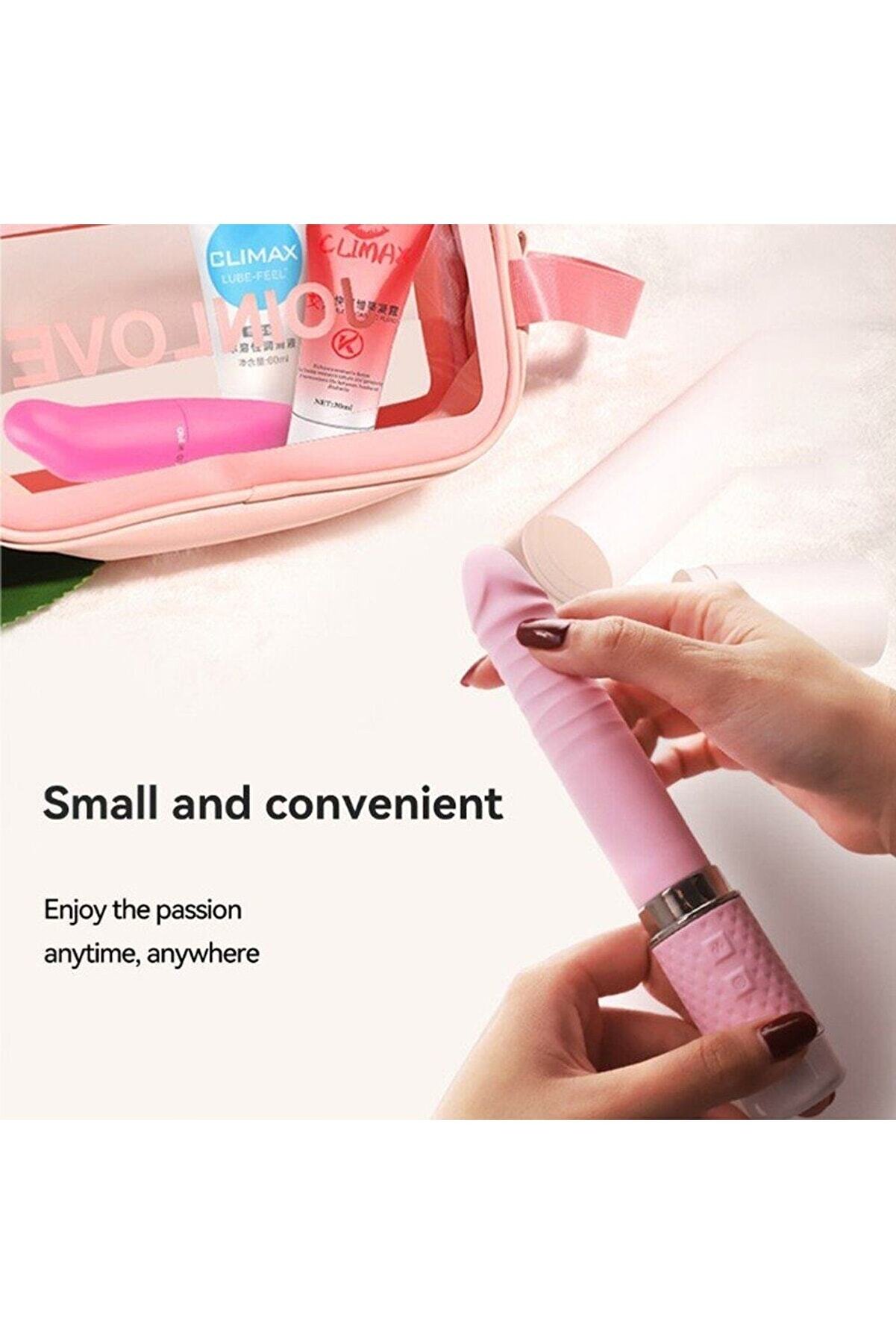 Erox Emi̇ş G&uuml;&ccedil;l&uuml; Ve Ileri̇ Geri̇ Hareketli̇ Şarjlı Vi̇brat&ouml;r