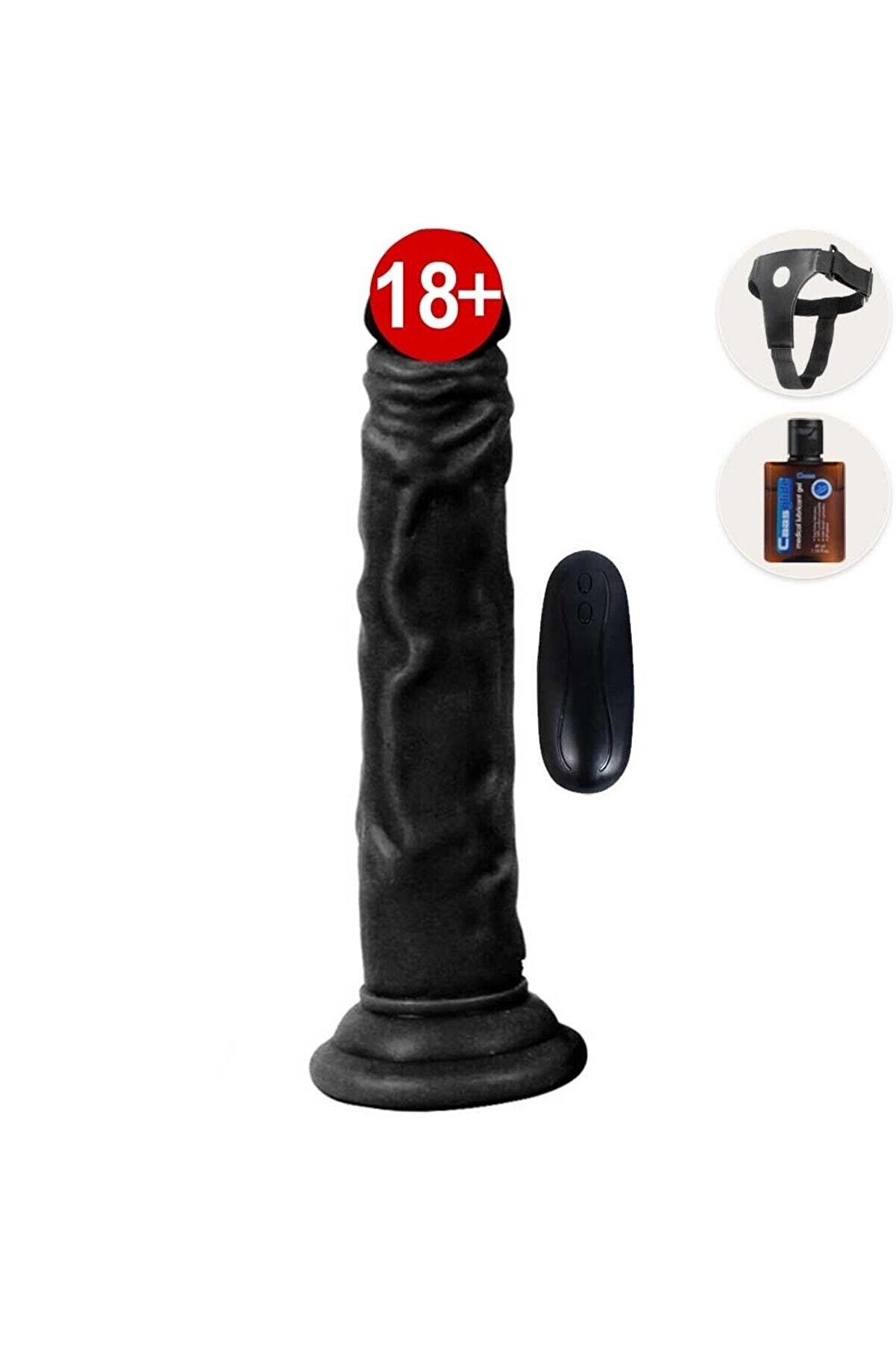 Meyrabest Di̇ldo Seri̇es Xs Testi̇ssi̇z 18.5 Cm Ti̇treşi̇mli̇ Reali̇sti̇k Kemerli̇ Peni̇s