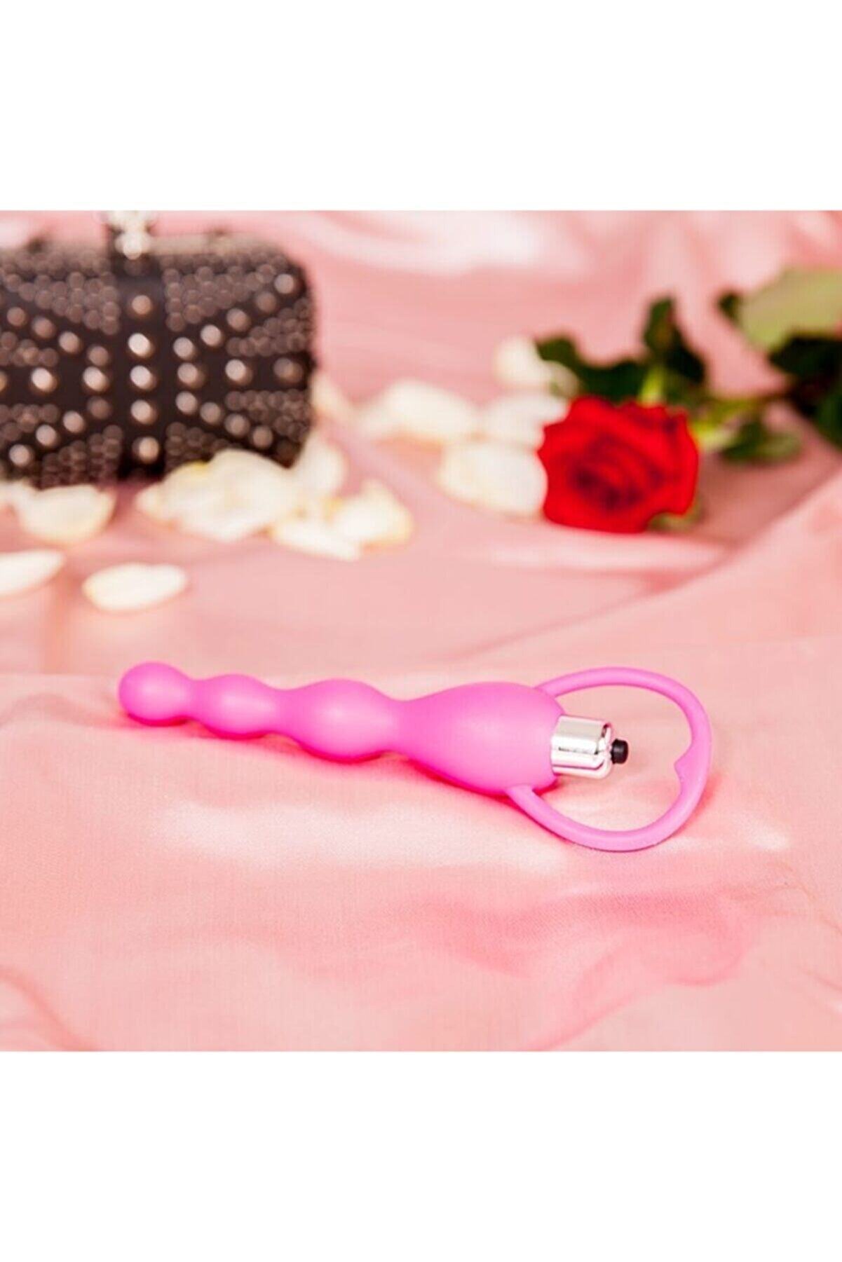 Erox 10 Fonksi̇yonlu Ti̇treşi̇mli̇ Pleasure Sli̇cone Anal Beads Vi̇brat&ouml;r Pi̇nk