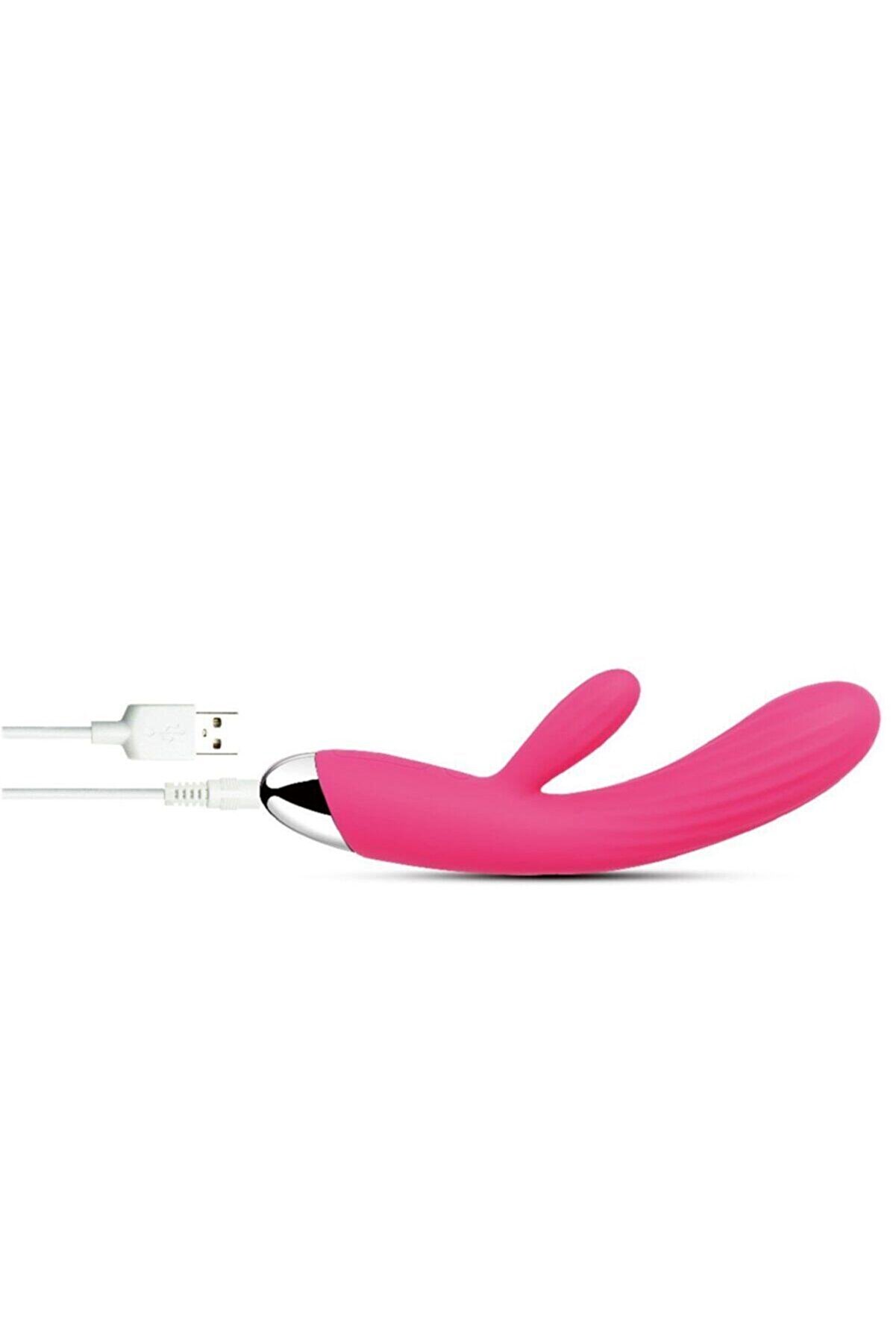 Erox Made In Usa Svakom Angel Ultra Yumuşak Isıtıcılı &Ccedil;i̇ft Motorlu G-Spot Ve Kli̇tori̇s Vi̇brat&ouml;r