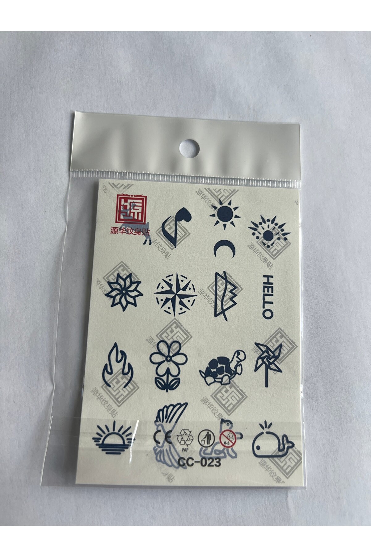 Ai̇rbrush Tattoo El Parmak 4 Adet Mi̇ni̇mal 11X8 Cm 3 Hafta Kalıcı Yarı Kalıcı Geçi̇ci̇ Dövme