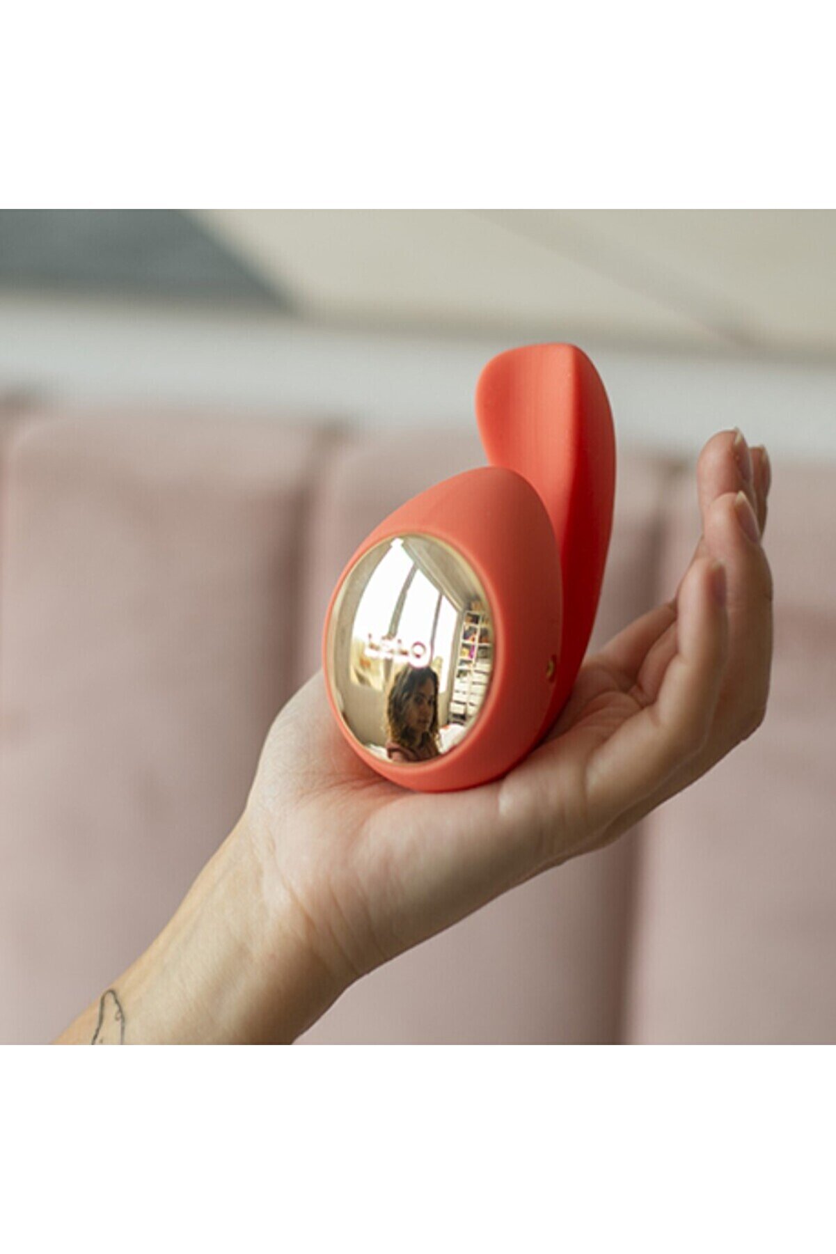 Erox Lelo İda Wave App Coral Dual Sti̇mulati̇on Massager Vi̇brat&ouml;r