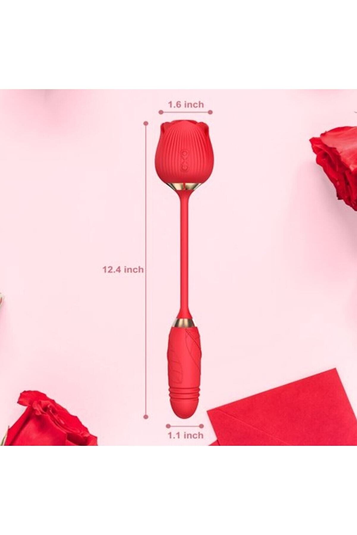 Erox &Ccedil;i̇ft U&ccedil;lu Rose Vi̇brat&ouml;r