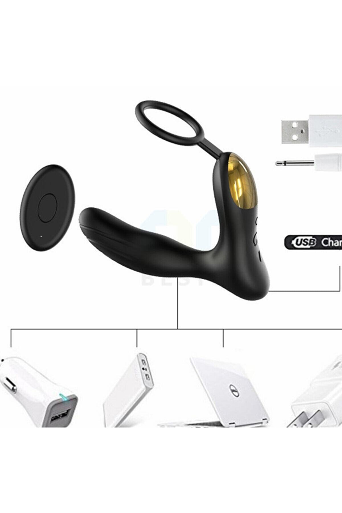 Erox Anal 10 Mod Uzaktan Kumandalı Masaj Vi̇brat&ouml;r