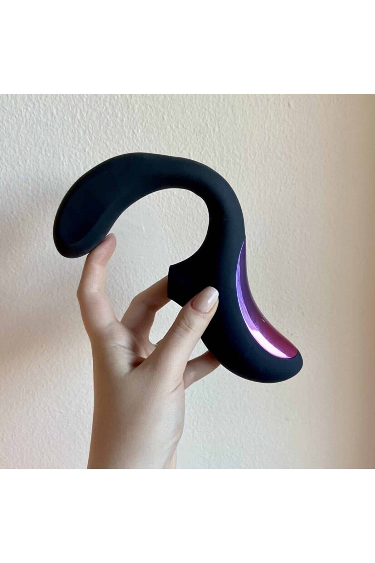 Erox Lelo Eni̇gma Crui̇se Black Dual Acti̇on Soni̇c Massager Vi̇brat&ouml;r