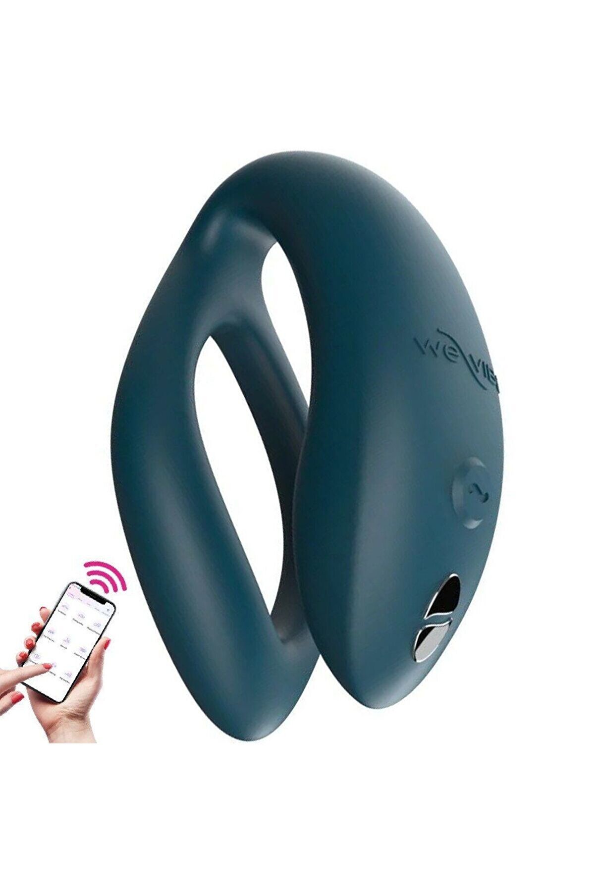 Erox Sync O Li̇ght Velvet Green Telefon Kontroll&uuml; Vi̇brat&ouml;r