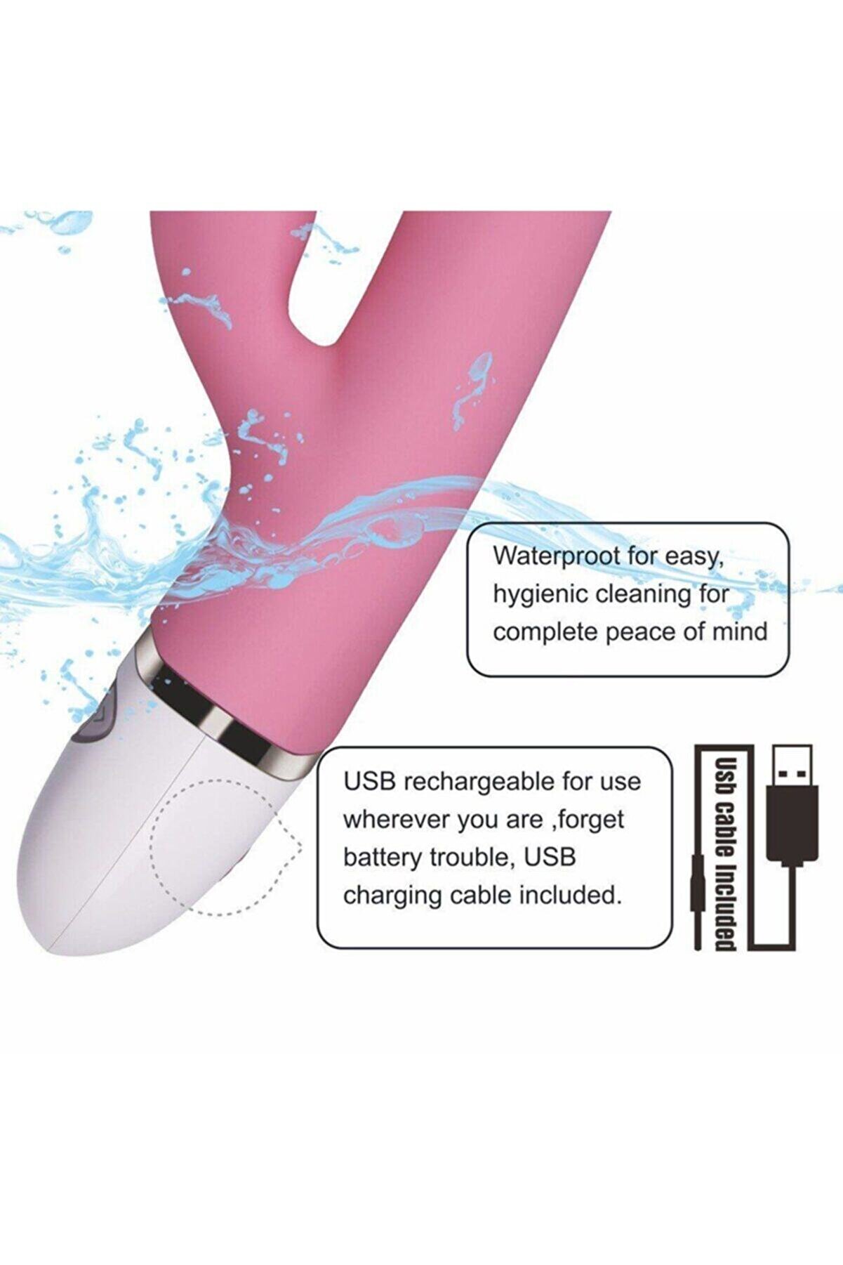 Erox Şarj Edi̇lebi̇li̇r 7 Modlu Rabbi̇t Vi̇brat&ouml;r