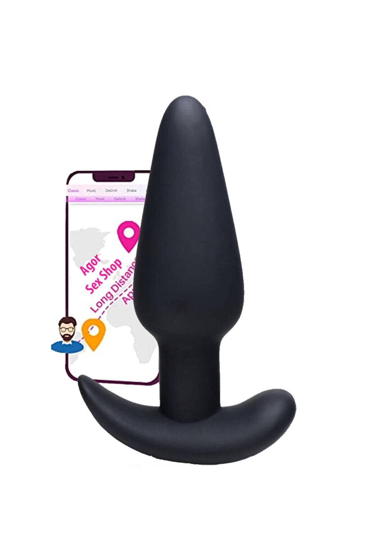 Erox Nano Blue Telefon Kontroll&uuml; Anal Vi̇brat&ouml;r