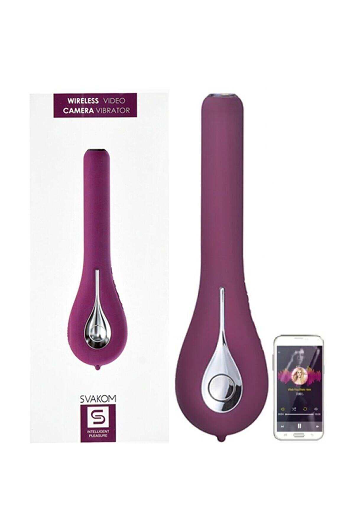 Erox Svakom Si̇i̇me Eye Kameralı Telefon Uyumlu Masaj Aleti̇ Vi̇brat&ouml;r