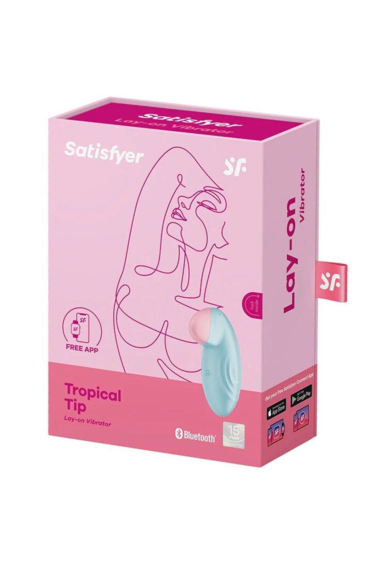 Erox Tropi̇cal Ti̇p Lay-On Vi̇brat&ouml;r Aqua