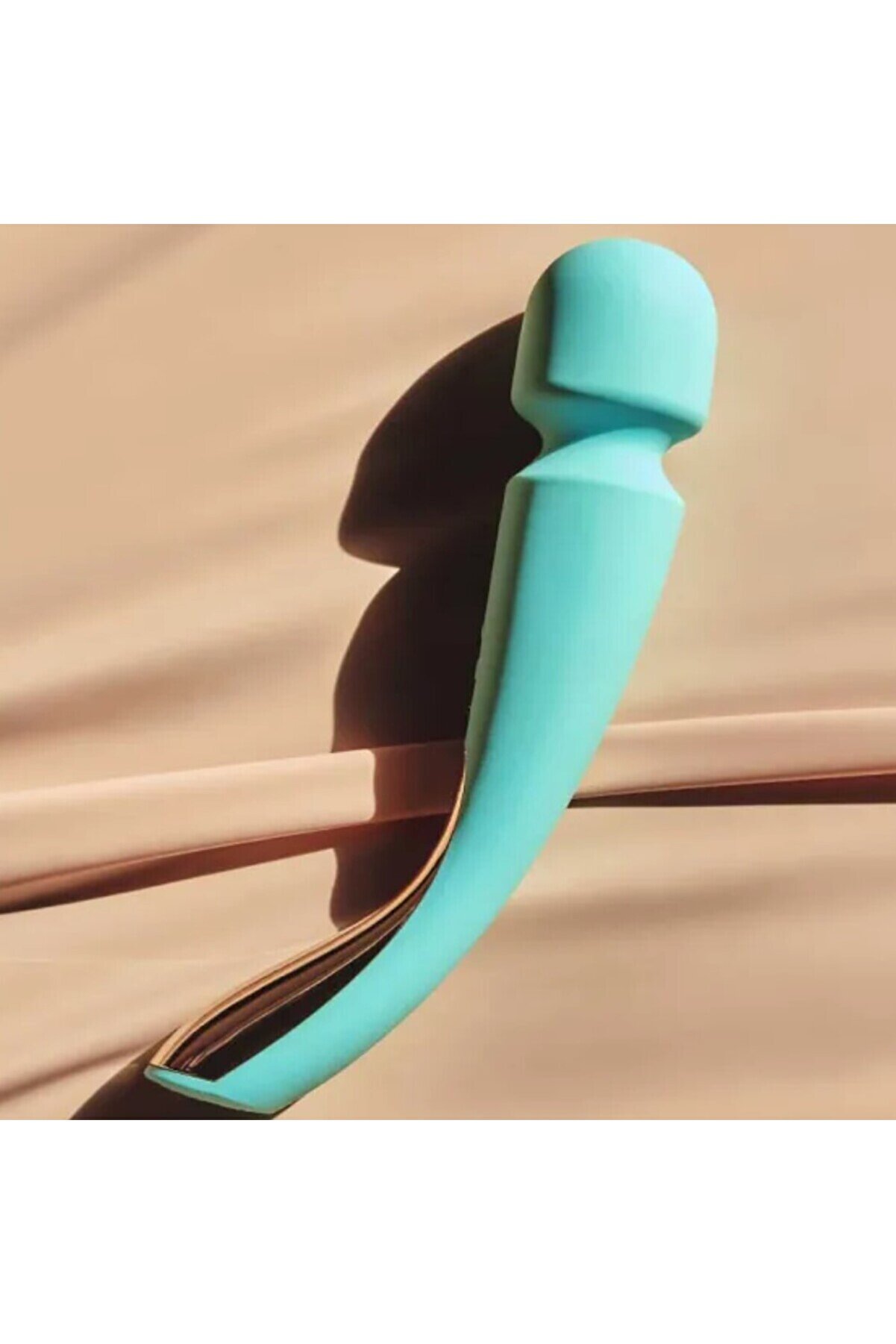 Erox Lelo Smart Wand 2 Medi̇um Negrano Ocean Blue All Over Body Massager Vi̇brat&ouml;r