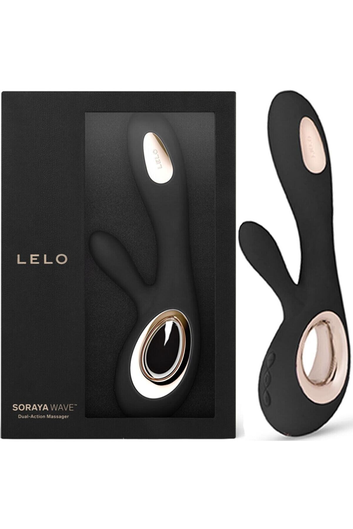 Erox Soraya Wave Vi̇brator Black Ileri̇ Geri̇ Hareketli̇ Rabbi̇t Vi̇brat&ouml;r