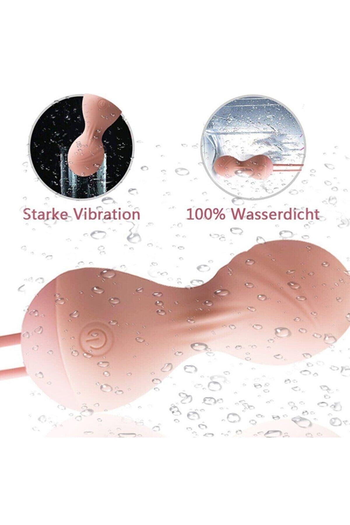 Erox Exui̇s Balls Set Uzaktan Kumanda Kegel Egzersi̇z Vi̇brat&ouml;r&uuml; Pi̇nk