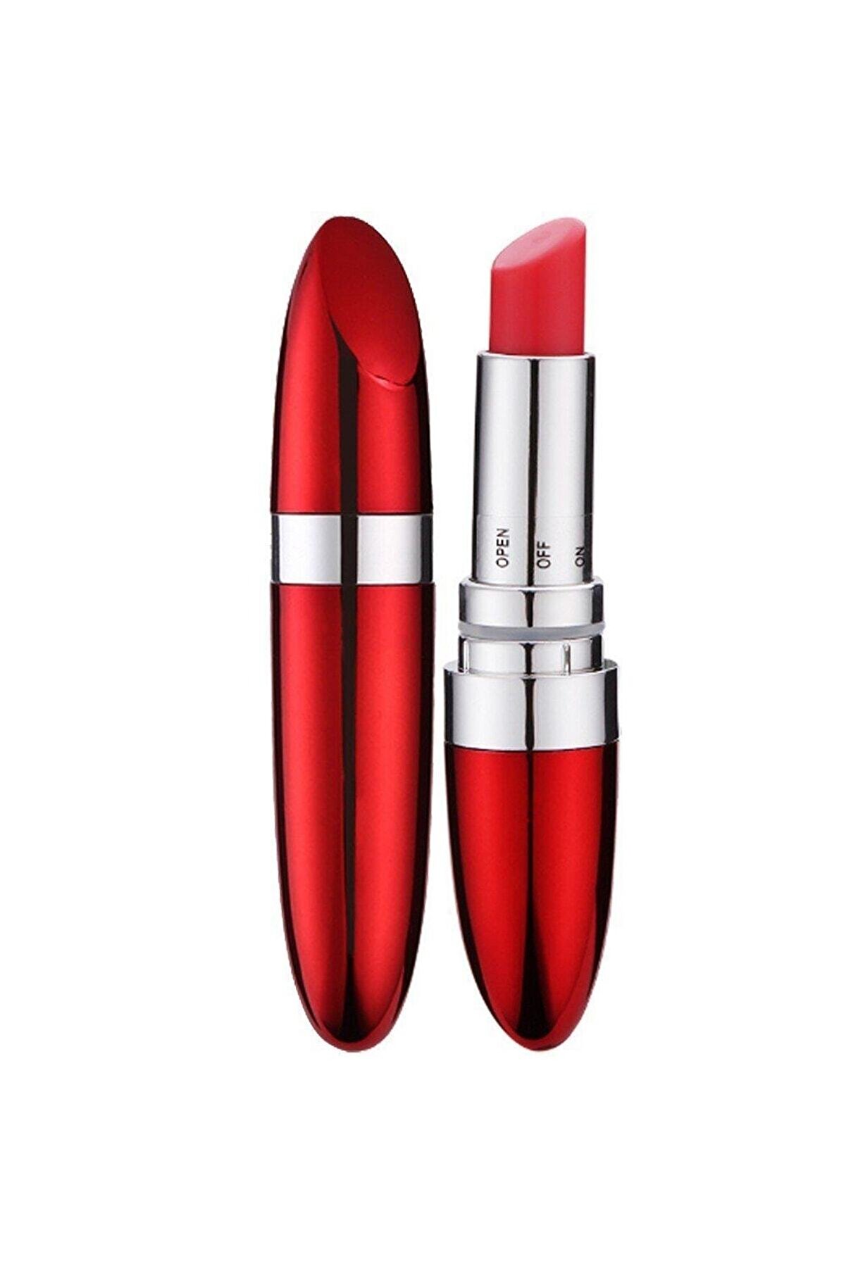 Erox Li̇psti̇ck Red Mi̇ni̇ Ruj Vi̇brat&ouml;r