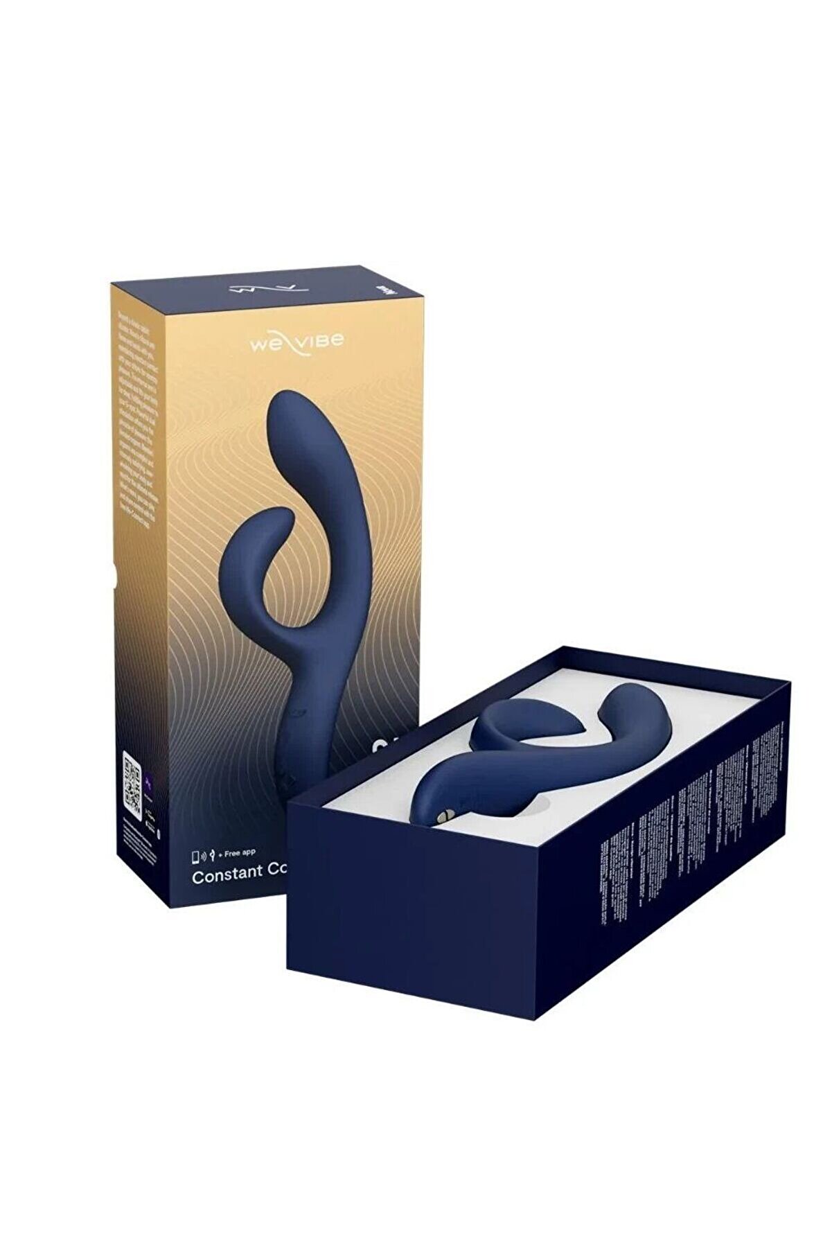 Erox Nova 2 Mi̇dni̇ght Blue Telefon Kontroll&uuml; Rabbi̇t Vi̇brat&ouml;r