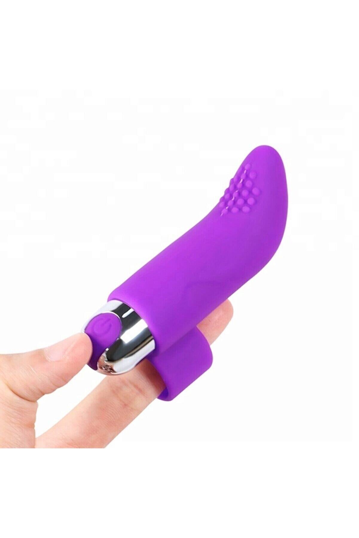 Erox Usb Şarjlı Fi̇nger Vi̇brat&ouml;r Purple