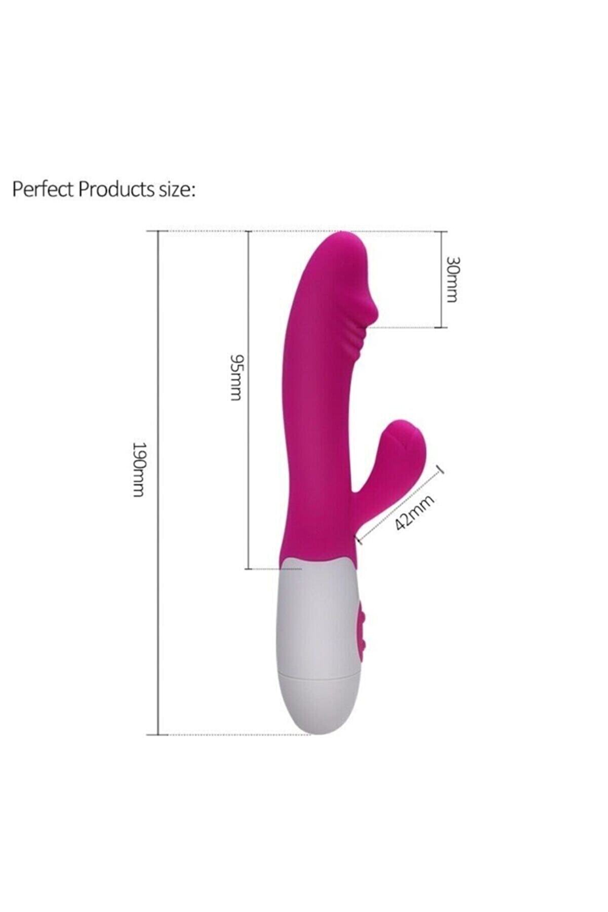 Erox G Noktası Ve Kli̇tori̇s Uyarıcılı Tavşan Vi̇brat&ouml;r Pi̇nk