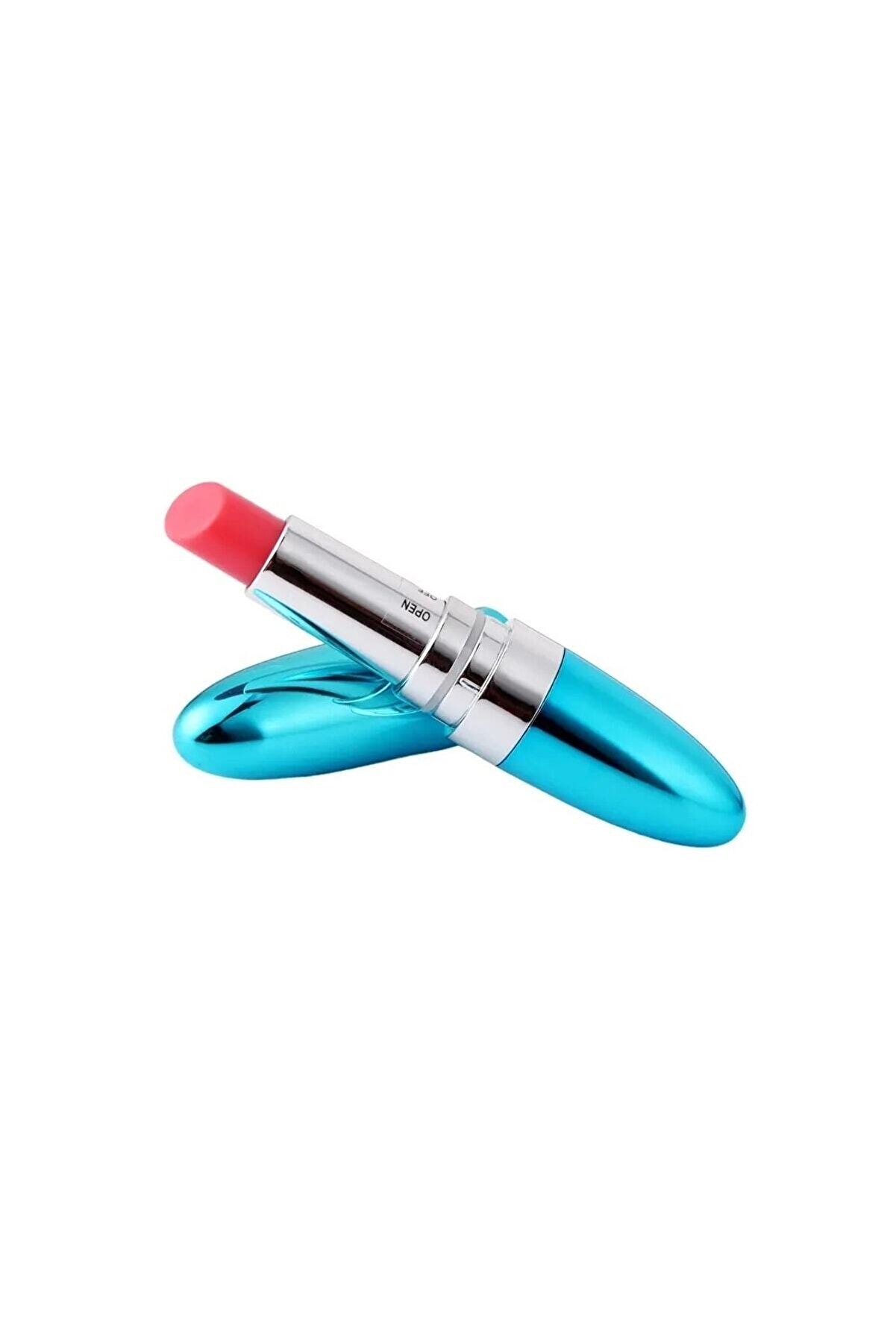 Erox Li̇psti̇ck Blue Mi̇ni̇ Ruj Vi̇brat&ouml;r
