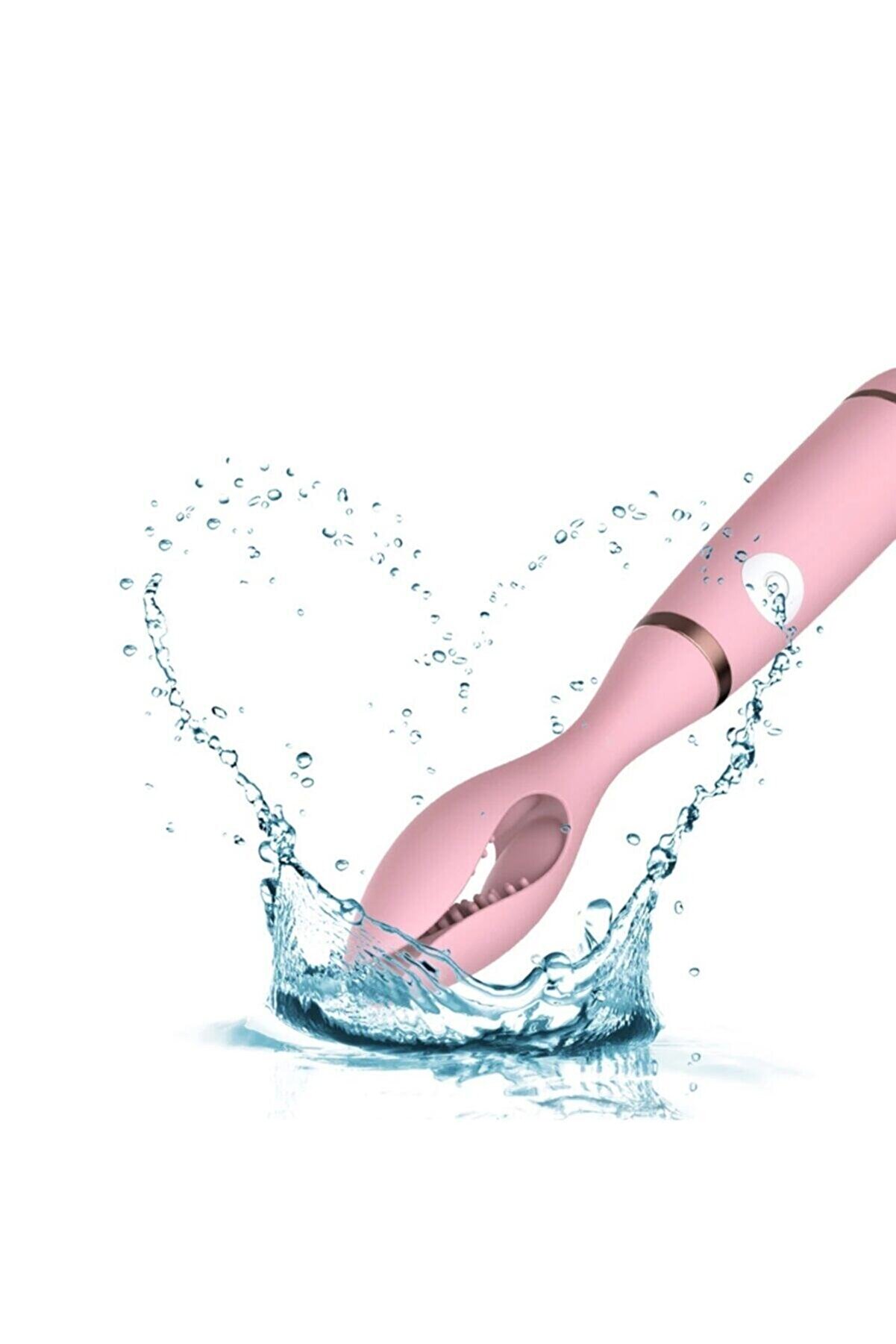 Erox Cli̇tori̇s Ni̇pple Cli̇p &Ccedil;ok Ama&ccedil;lı Kullanılabi̇len Şarjlı Vi̇brat&ouml;r Pi̇nk