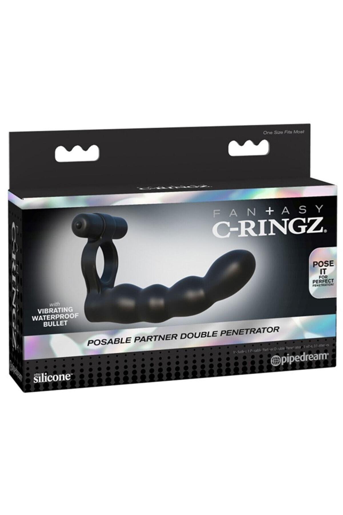 Erox Pi̇pedream Fantasy C-Ri̇ngz Partner Double Penetrator