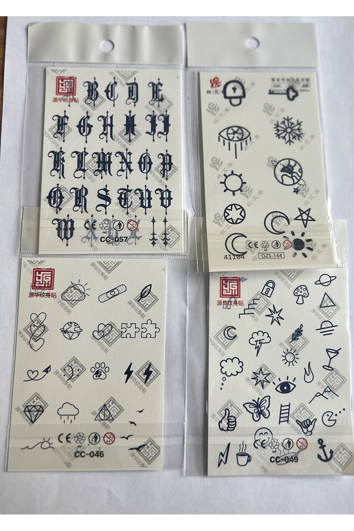 Ai̇rbrush Tattoo Parmaklar 4 Adet Mi̇ni̇mal 11X8 Cm 3 Hafta Kalıcı Yarı Kalıcı Geçi̇ci̇ Dövme