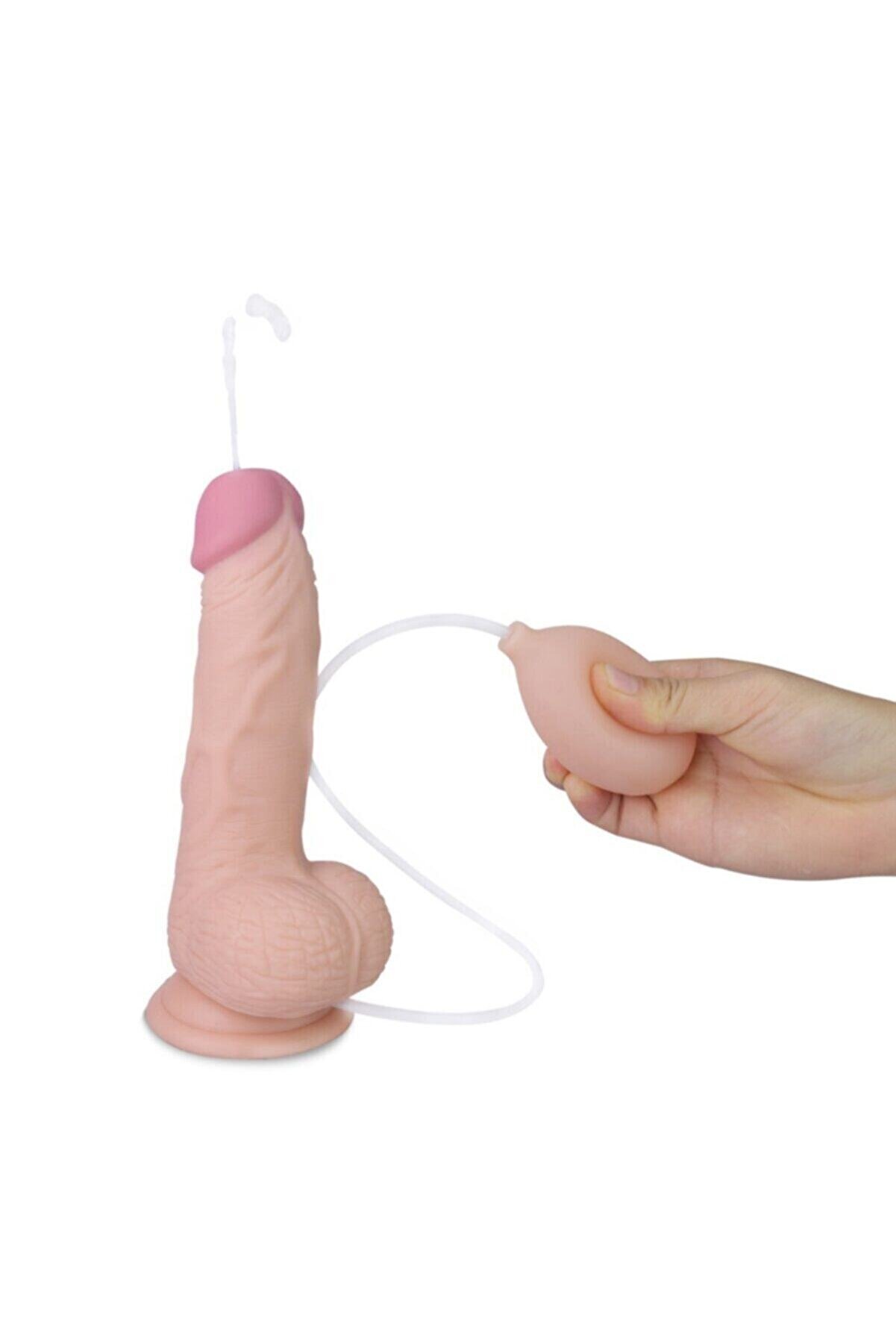 Meyrabest Lovetoy Ekstra Yumuşak Su Fışkırtmalı 20 Cm Reali̇sti̇k Peni̇s