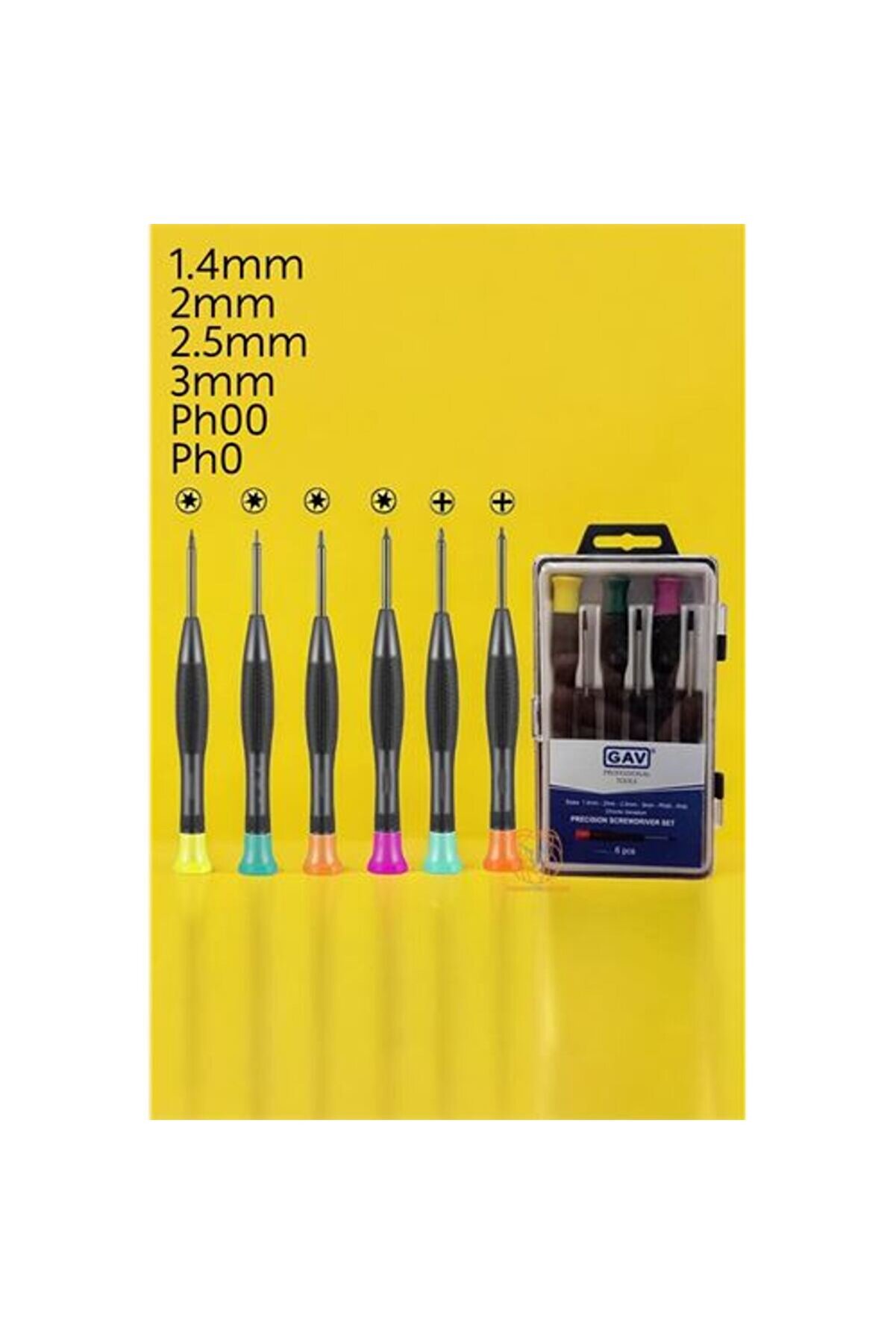 Toptan Bulurum Saat Telefon Tamir Tork Tornavida Seti 6'lı