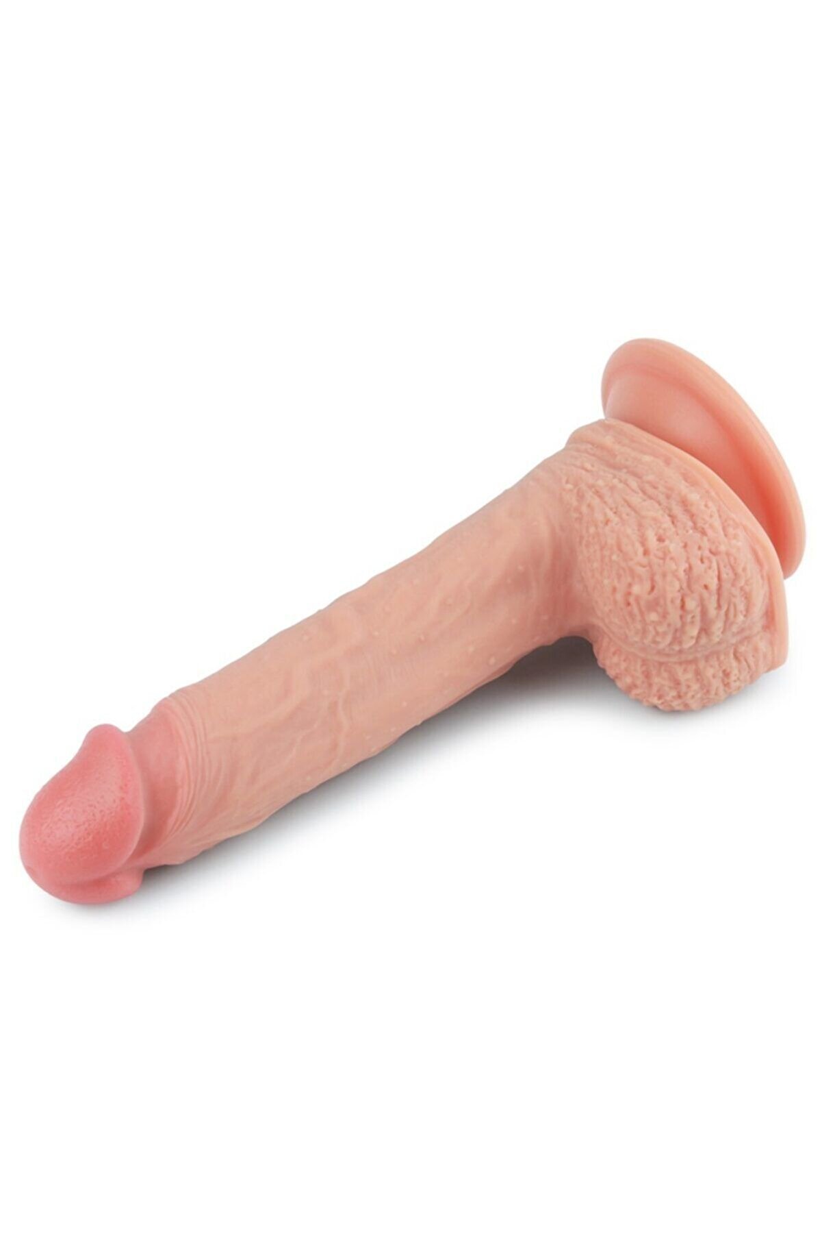 Meyrabest &Ccedil;i̇ft Katmanlı 21 Cm Kemerli̇ Strapon Reali̇sti̇k Peni̇s