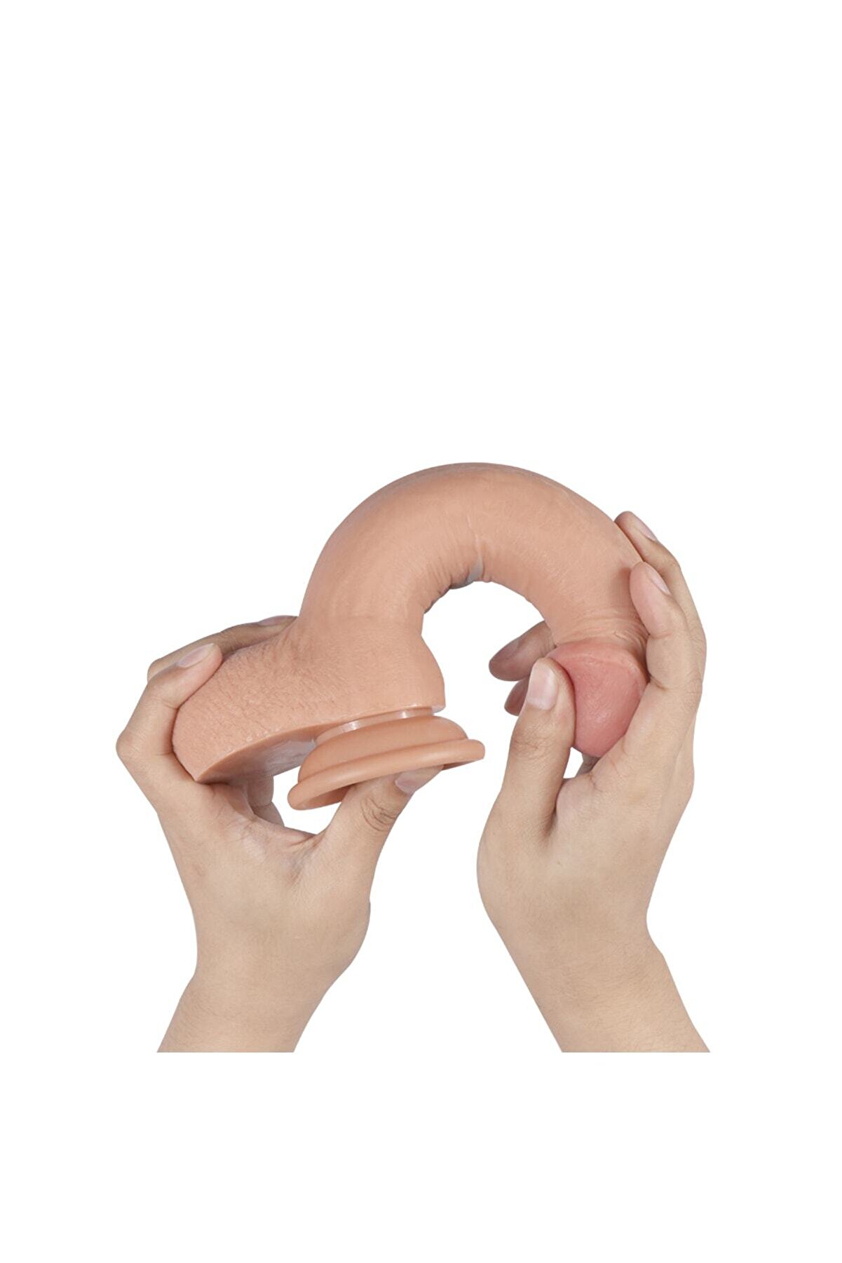 Meyrabest Dual Layer 23 Cm Reali̇sti̇k Peni̇s Di̇ldo