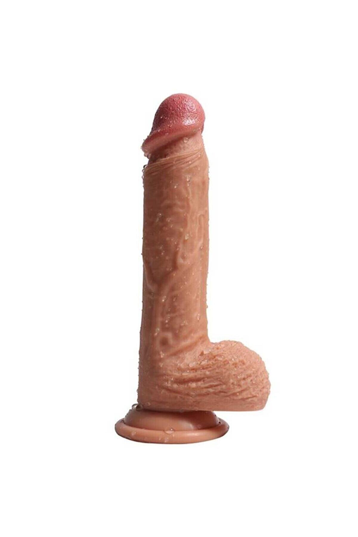 Meyrabest Dean 21 Cm &Ccedil;i̇ft Katmanlı Strapon Kemerli̇ Peni̇s