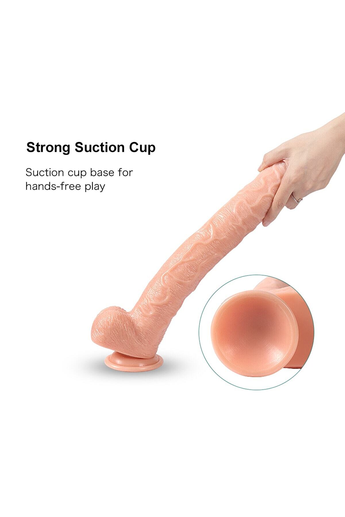 Meyrabest Huoher 43 Cm Reali̇sti̇k Peni̇s Di̇ldo