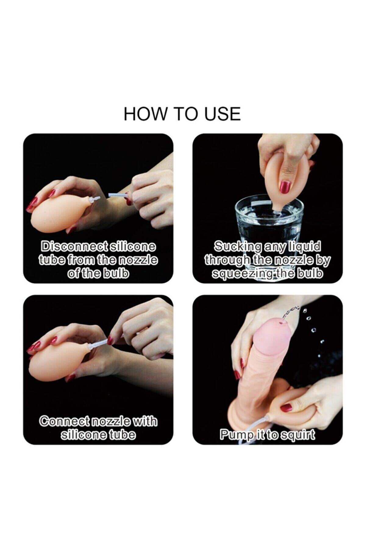 Meyrabest Lovetoy Ekstra Yumuşak Su Fışkırtmalı 20 Cm Reali̇sti̇k Peni̇s