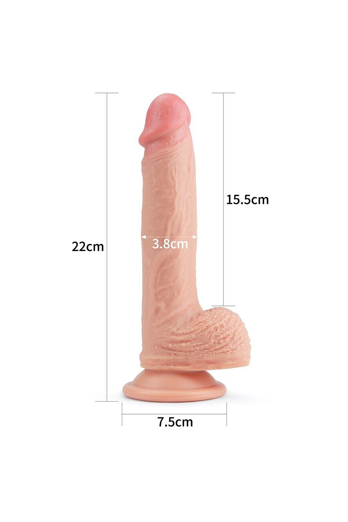 Meyrabest Esnek B&uuml;k&uuml;lebi̇li̇r Yumuşak 21 Cm Yumuşak Dokuya Sahi̇p Belden Bağlamalı Peni̇s