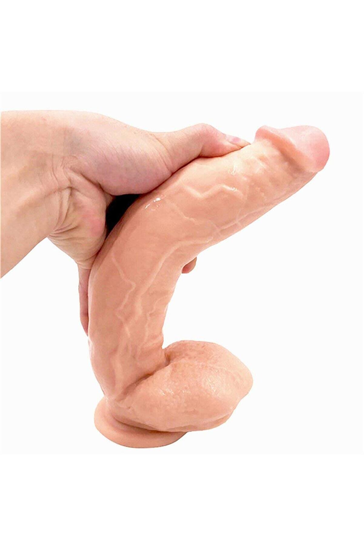 Meyrabest Blade Esnek Reali̇sti̇k Belden Bağlamalı Kalın Peni̇s 30 Cm