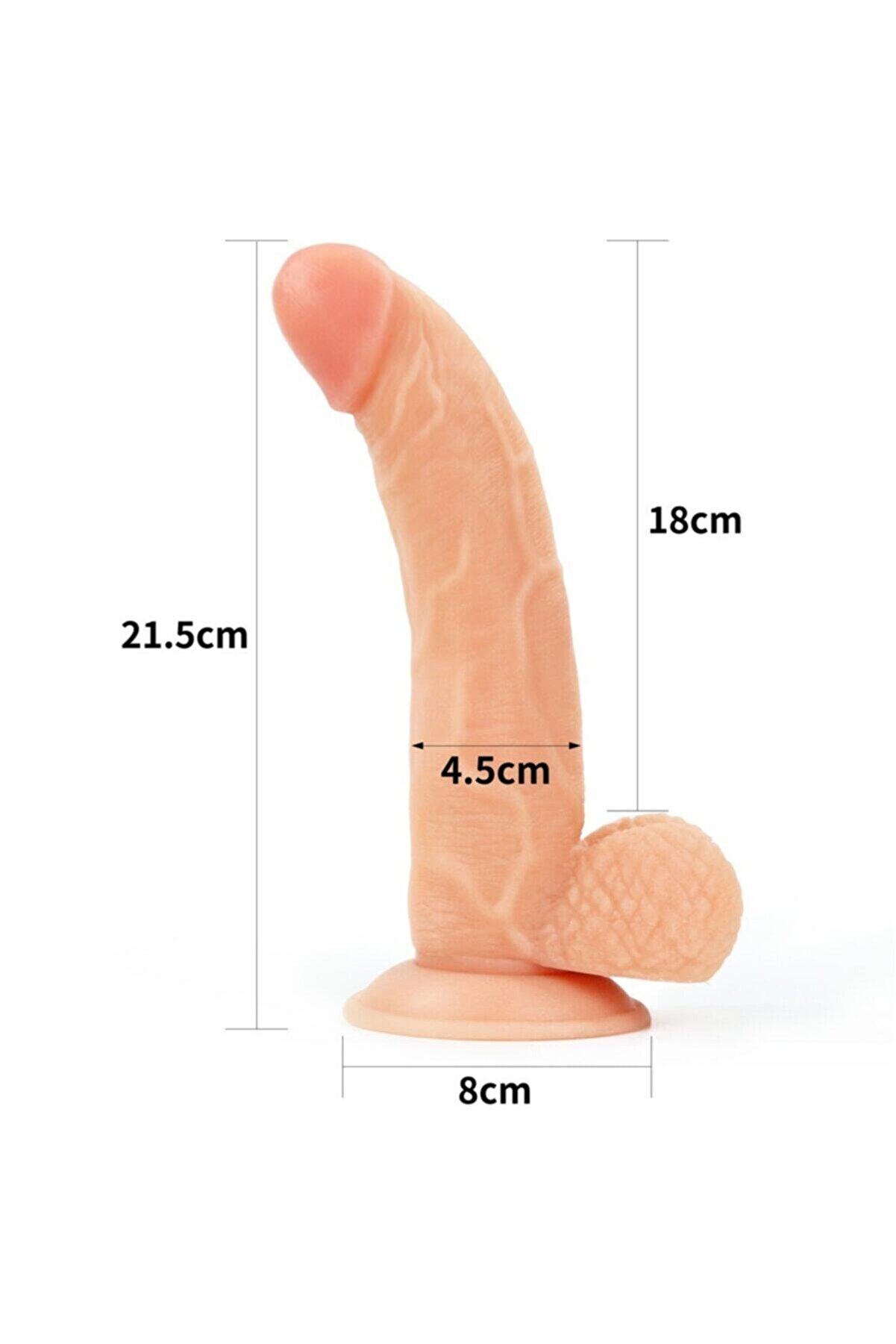 Meyrabest Lovetoy Easy Strapon 21.5 Cm Flexi̇ble Kemerli̇ Strapon Peni̇s Lv715008