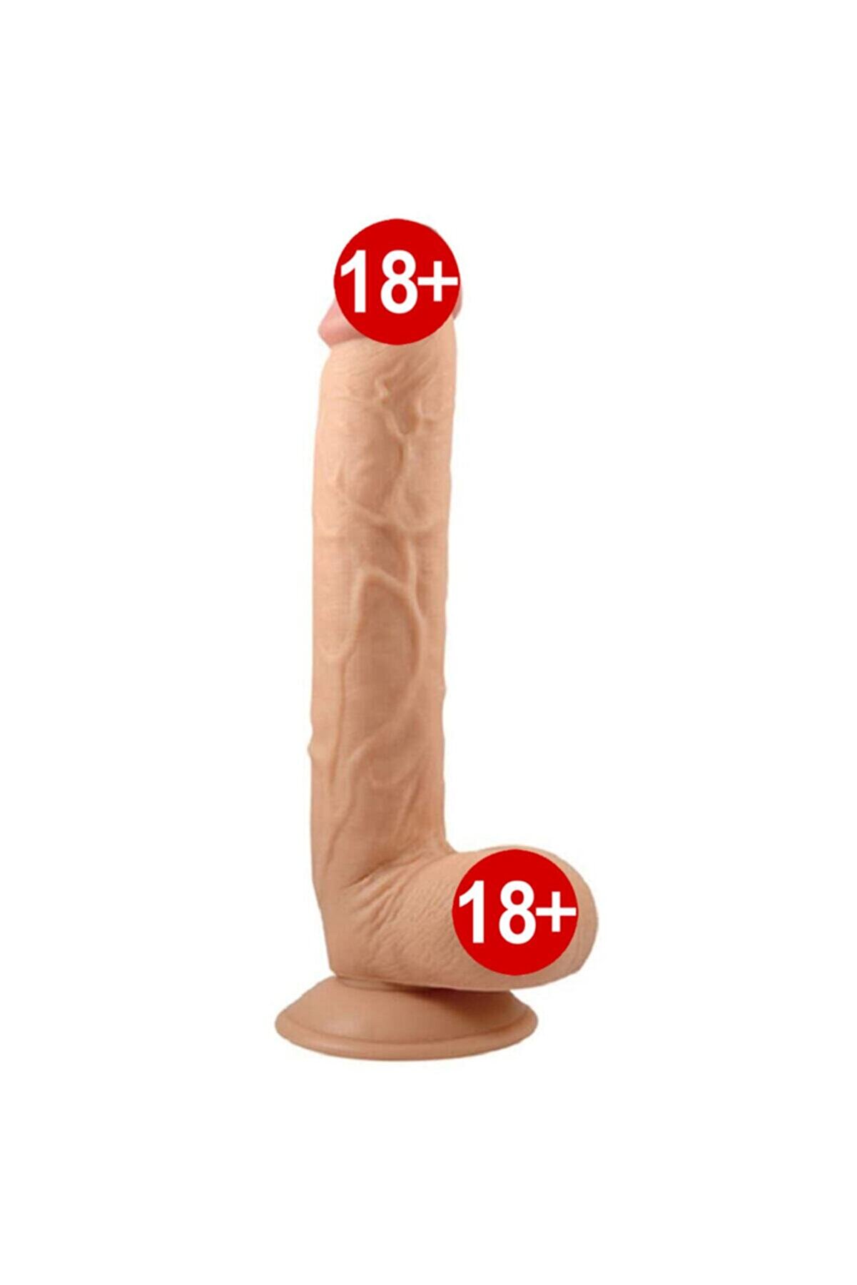 Meyrabest Lovetoy Ki̇ng Si̇zed 26 Cm &Ouml;zel Kalın Damarlı Reali̇sti̇k Peni̇s Lv2205