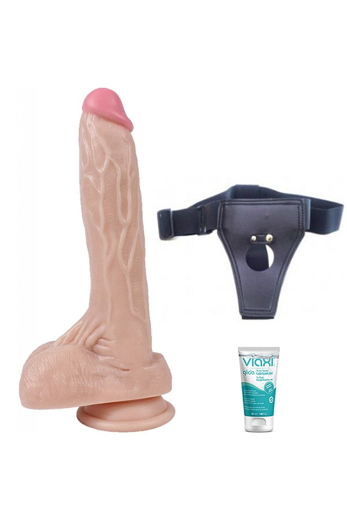 Meyrabest 21 Cm Belden Bağlamalı Reali̇sti̇k Peni̇s+Jel